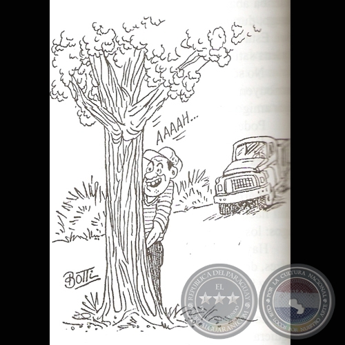 MAS PARAGUAYO QUE LA MANDIOCA - Ilustración de Fiorello Botti - Año 2007